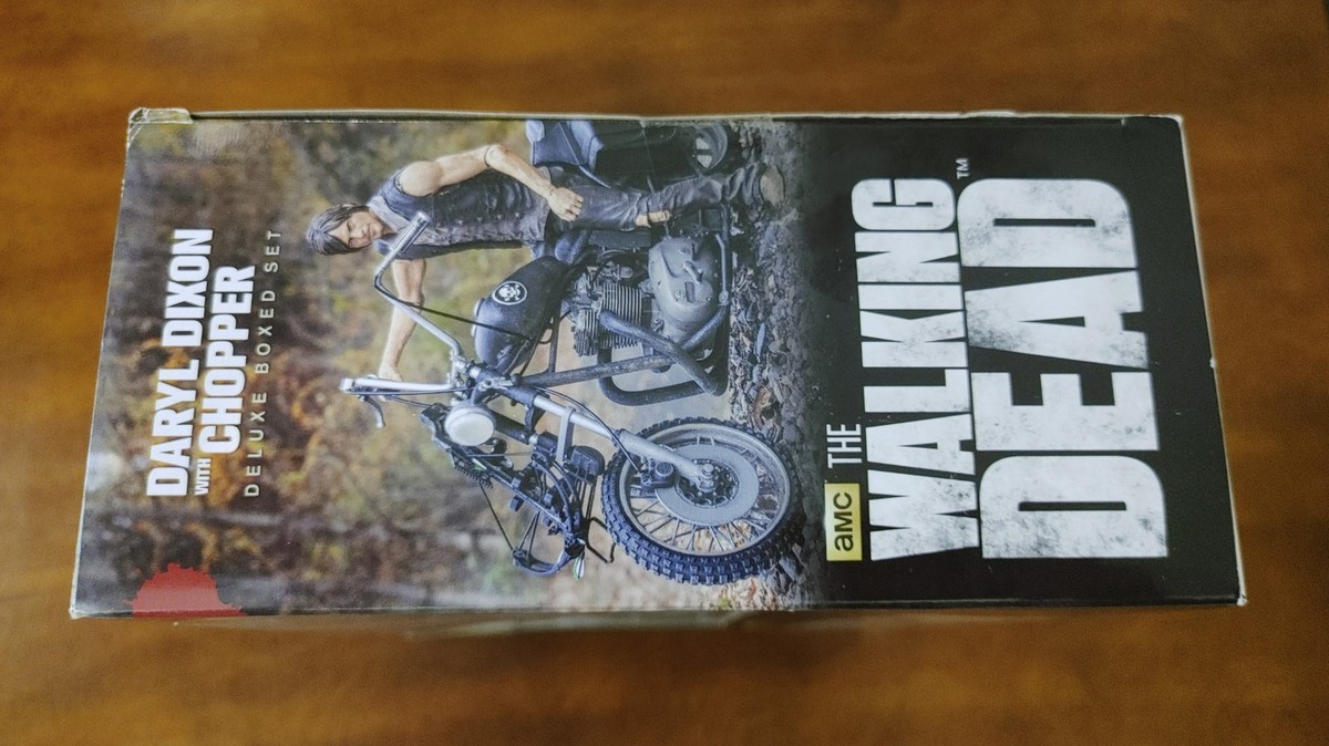 The Walking Dead Daryl Dixon Figure & Chopper Boxed Set McFarlane