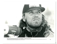 Cliffhanger-Director-Renny Harlin-8x10-B&W-Still