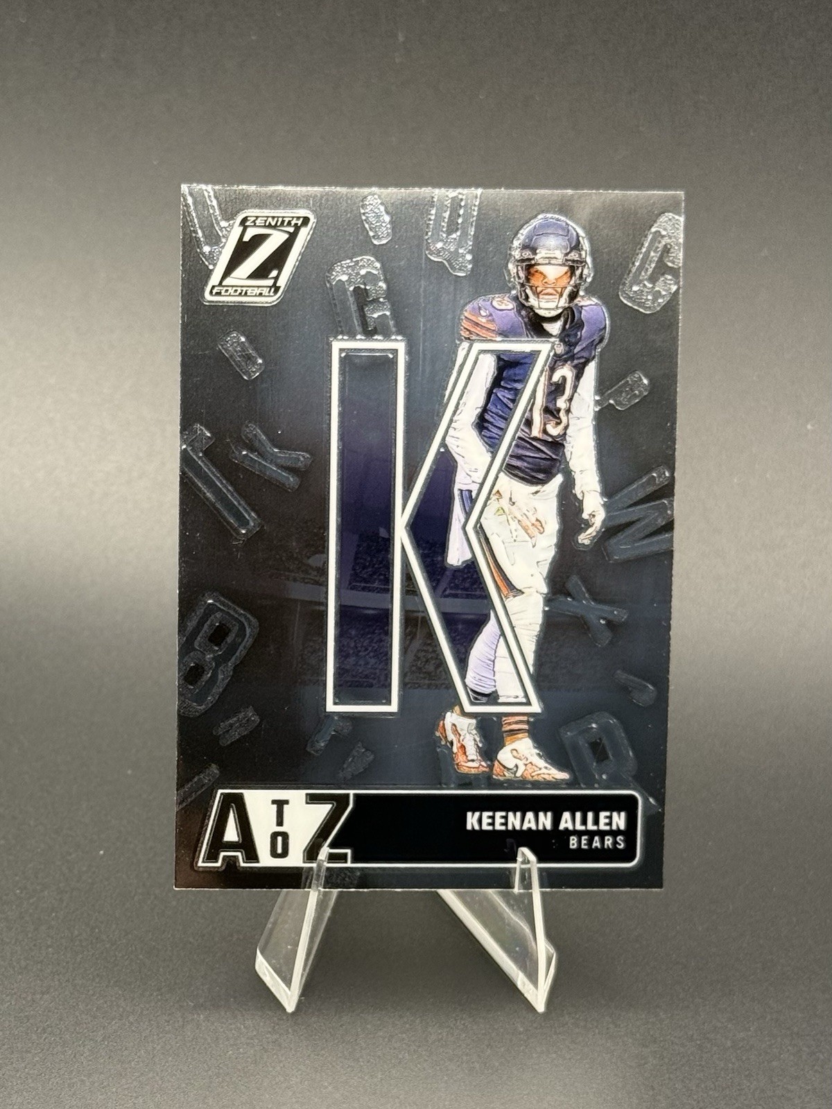 Keenan Allen #11 Football Cards 2024 Panini Zenith A to Z trading card — raw and PSA graded price guide