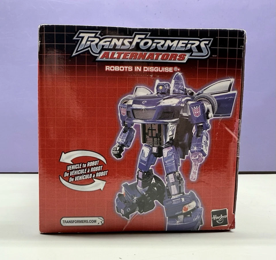 Alternadores Hasbro Transformers #12 Shockblast 2004 Mazda RX8 MISB Shockwave Foto 4 de 4