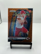 2024 Panini Prizm - Rookies Carson Steele #377 Lazer Prizm (RC)