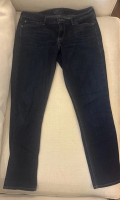 Lucky Brand Lolita Skinny Jeans Women's Size 8/29 Dark Wash Stretch Mid Rise