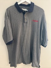 Vintage Cleveland Indians Gear Collared Polo; Indians Logo; Adult XL