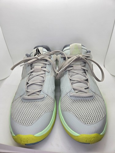 NIKE JA 1 Basketball Shoes MEN'S 12 Grey Light Silver Athletic Court Gym Sneaker - Picture 2 of 8