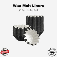 Wax Melt Liners 50 Pack  Leakproof Wax Warmer Cups for Wax Melt Burners