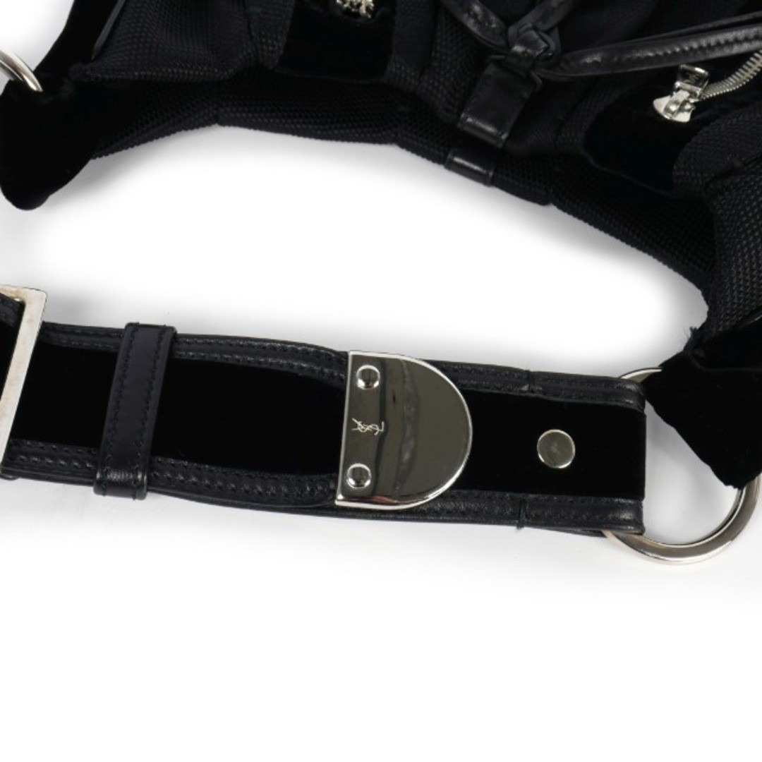 Borsa a tracolla Yves Saint Laurent Tom Ford epoca velluto tela nera