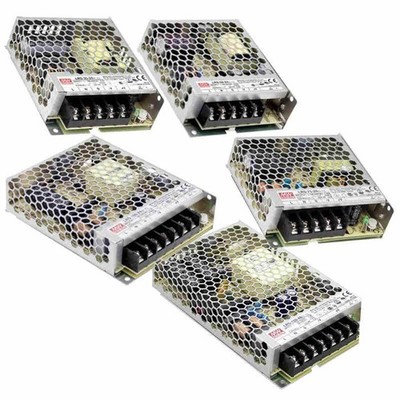 MeanWell Serien LRS-35/50/75/100/150 Schaltnetzteile geschlossen Schraubklemmen