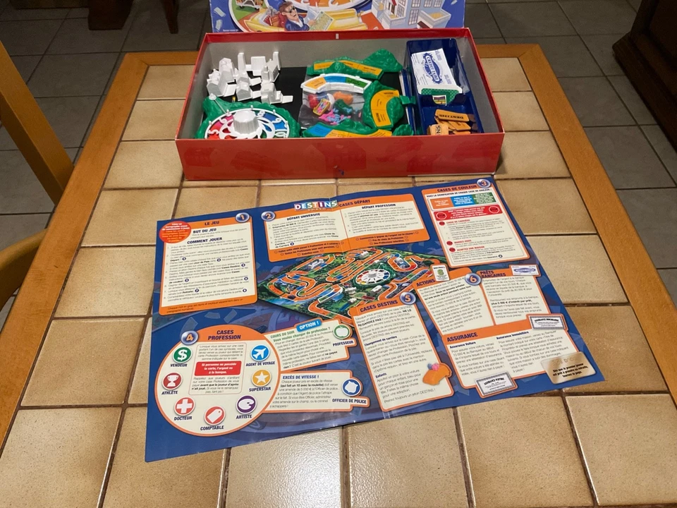 DESTINS - Le jeu de la Vie - Édition MB de 1997 - Photo 4/4