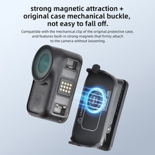 360 Rotatable Magnetic Cap Clip Backpack Hat Clip Clamp Mount For DJI Osmo Nano