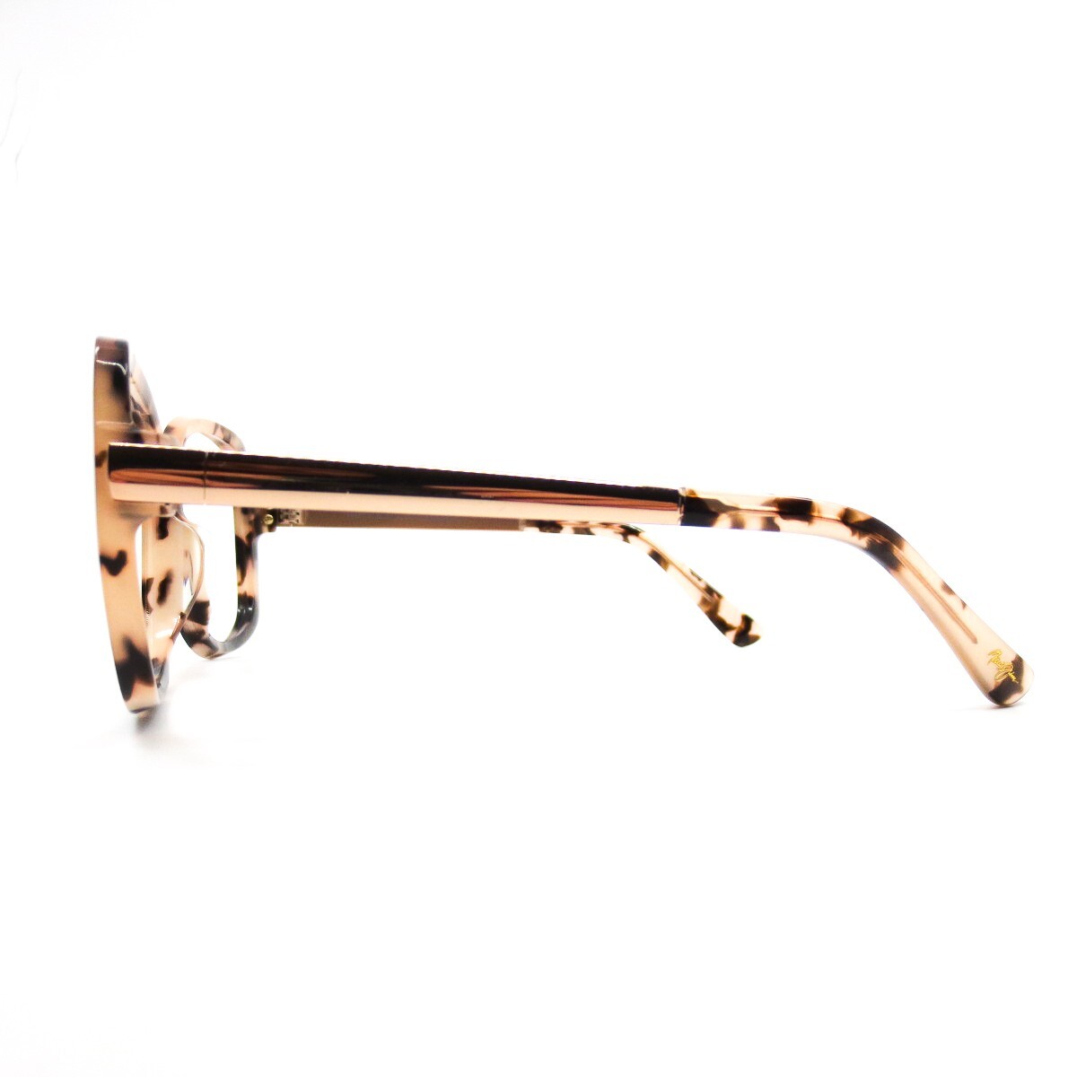 Maui Jim Melika MJ 760-09T Butterfly Tortoise Sunglasses Maui Rose Polar… Maui Jim Melika 760 Pink Tort w/ Rose Gold Temples and Maui  main image 4