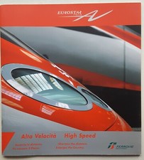 LIBRETTO - TRENO EUROSTAR AV / FRECCIAROSSA + DEPLIANT +  ALTRO