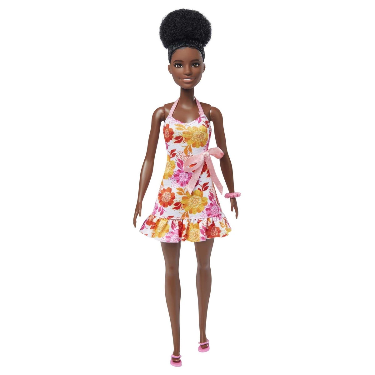 Barbie Loves the Ocean Doll with Natural Black Hair Wearing Pineapple Dress 