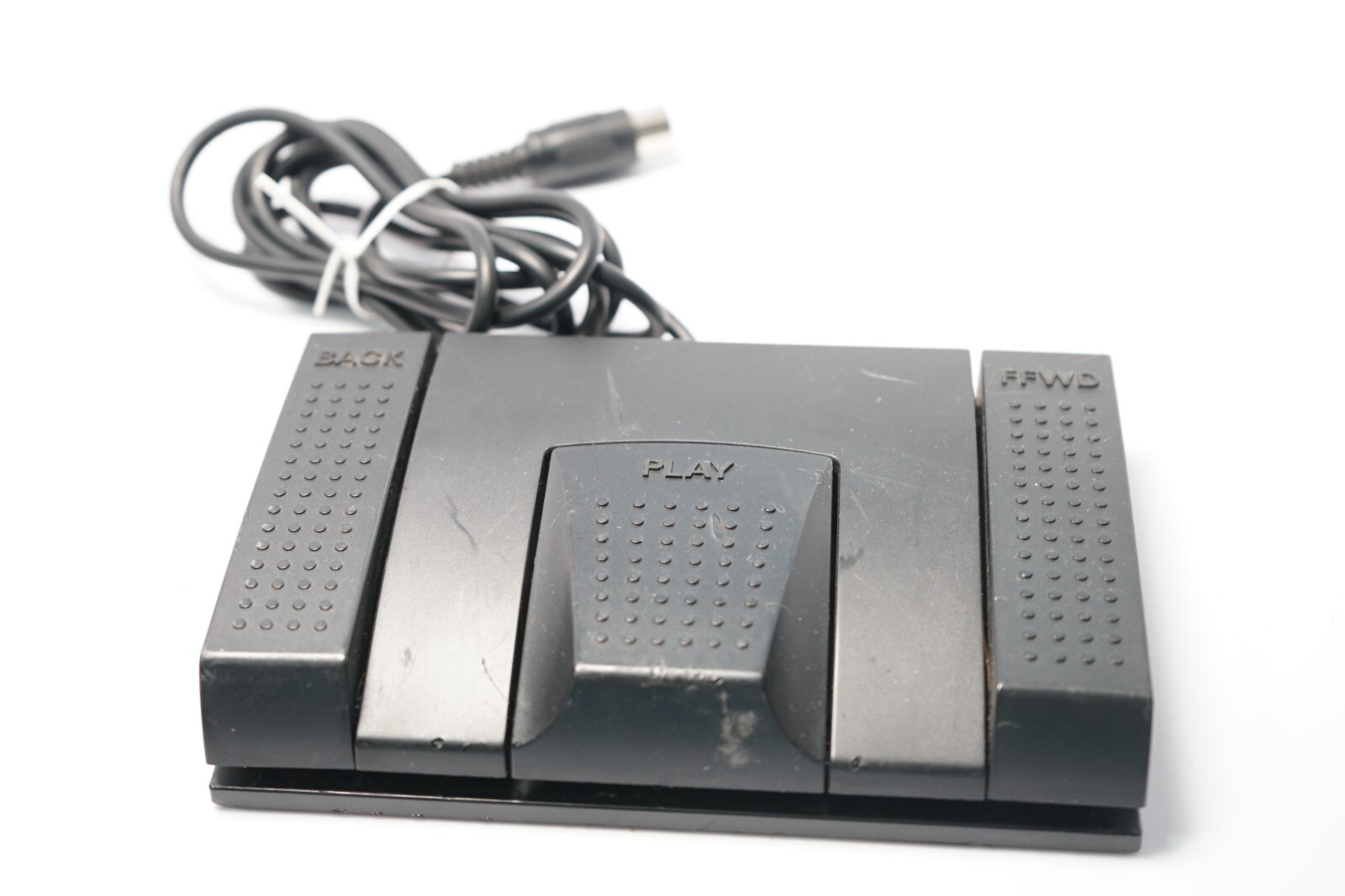 Sanyo FS-56 Foot Control Pedal Transcriber for Dictation Machine 6 Pin Connector