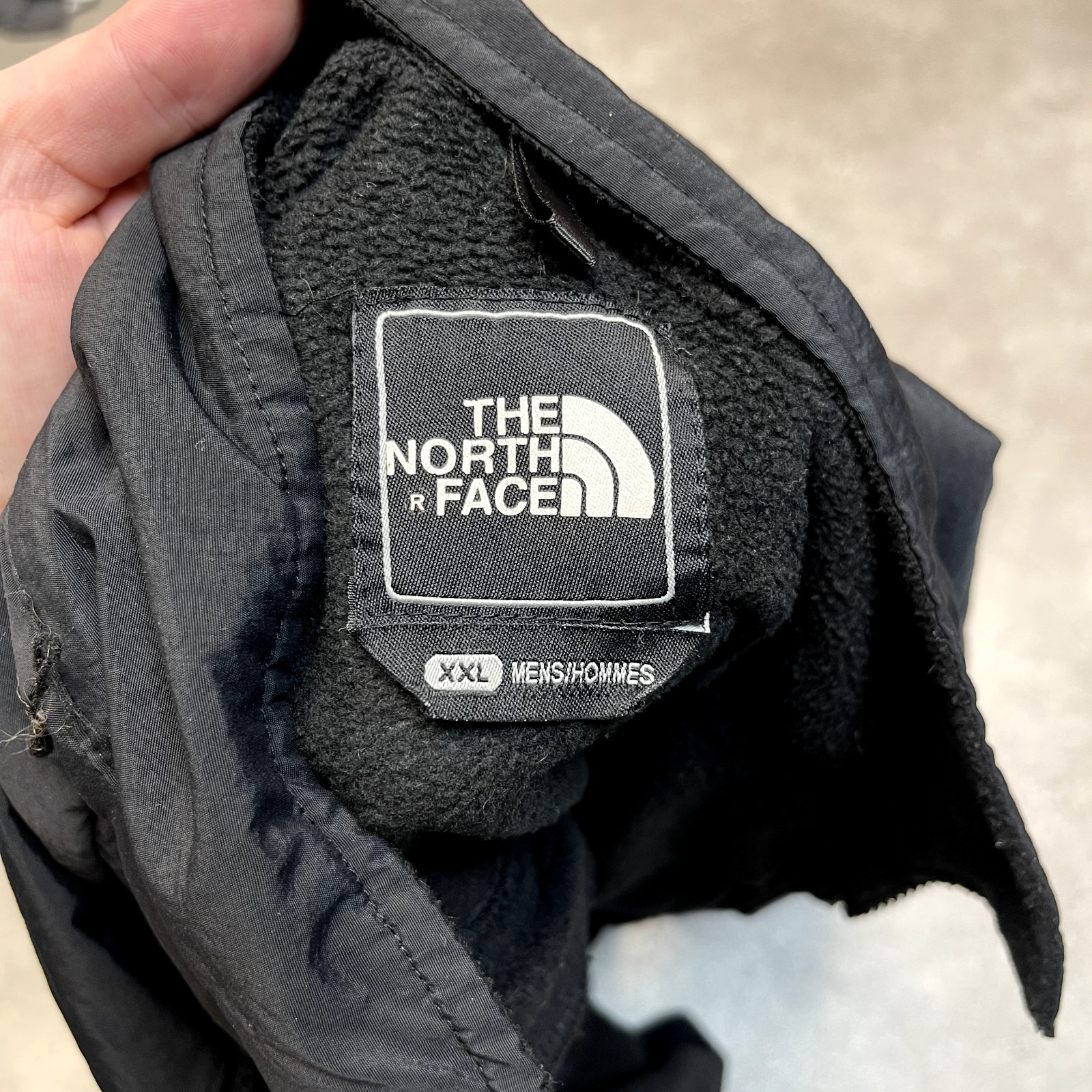 The North Face Fleece Mens 2XL Y2K Full Zip Outdoor Hiking Jumper, Black image 9
