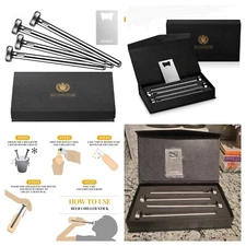 4▪︎Kollea Beer Chiller Sticks w/Bottle Opener▪︎In Box▪︎Stainless Steel▪︎8.4"