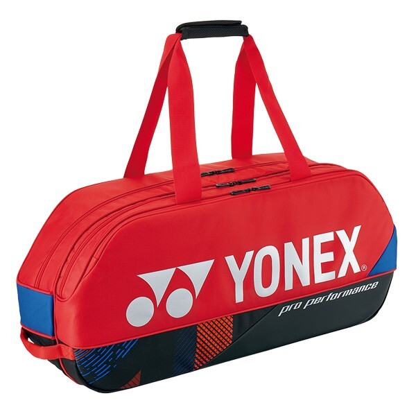 Сумка для тенниса и бадминтона YONEX 24SS Tournament Pro Series Bag красная NWT BA92431WEX 33090₽