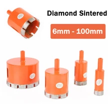 6mm-100mm Diamond Sintered Hole-Saw Drill Bit Tile Ceramic Glass Marble Granite