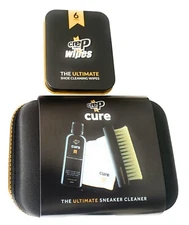 Crep Protect Cure Travel Kit + The Ultimate Shoe Cleaning Wipes Combo
