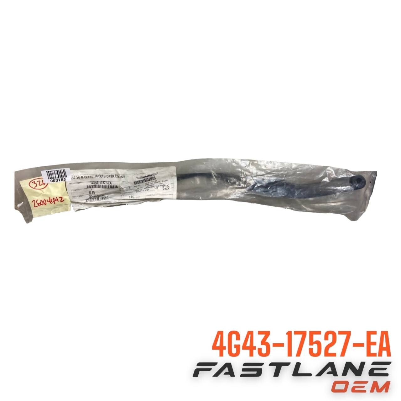 2007-2010 ASTON MARTIN V8 VANTAGE ARM ASSEMBLY-W/WIPER LH NEW OEM 4G43-17527-EA