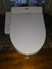 The TOTO Washlet C100 SW2034 01 Elongated Bidet Toilet Seat
