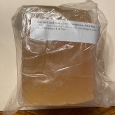 New 2 Pounds CLEAR Melt And Pour GLYCERIN Soap Base SLS FREE