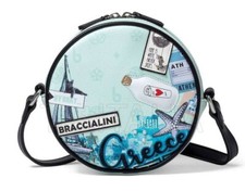 BRACCIALINI BORSA CARTOLINE GRECIA B16400-YY-818 NUOVA