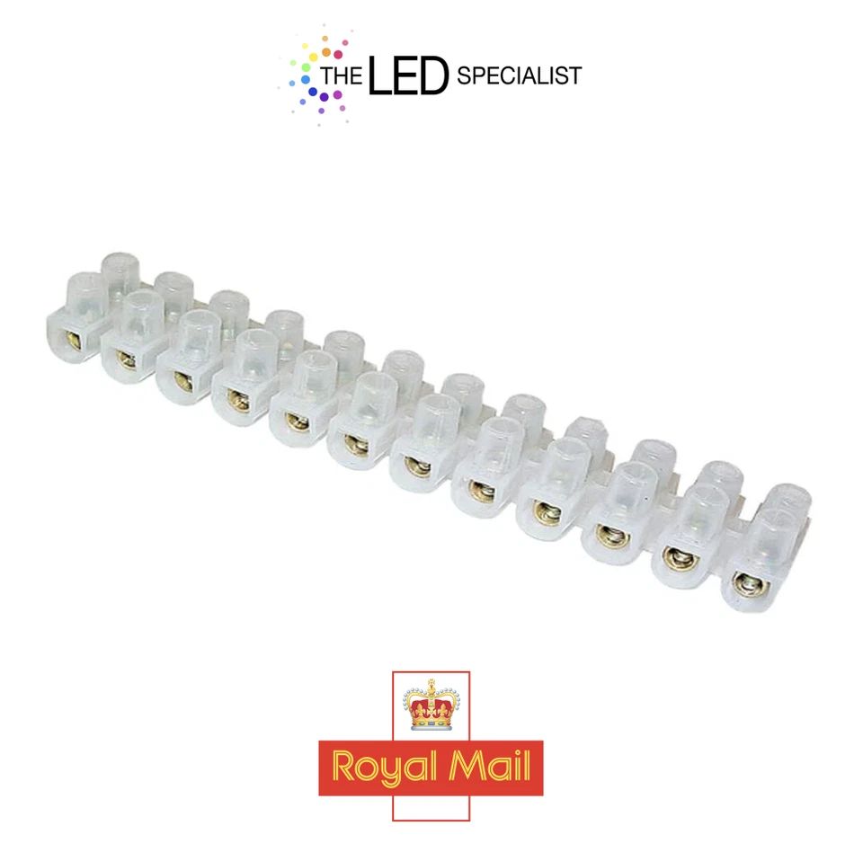 Terminal Block Strip Cable Connector 60amp 12 Way Electrical Connector NYLON