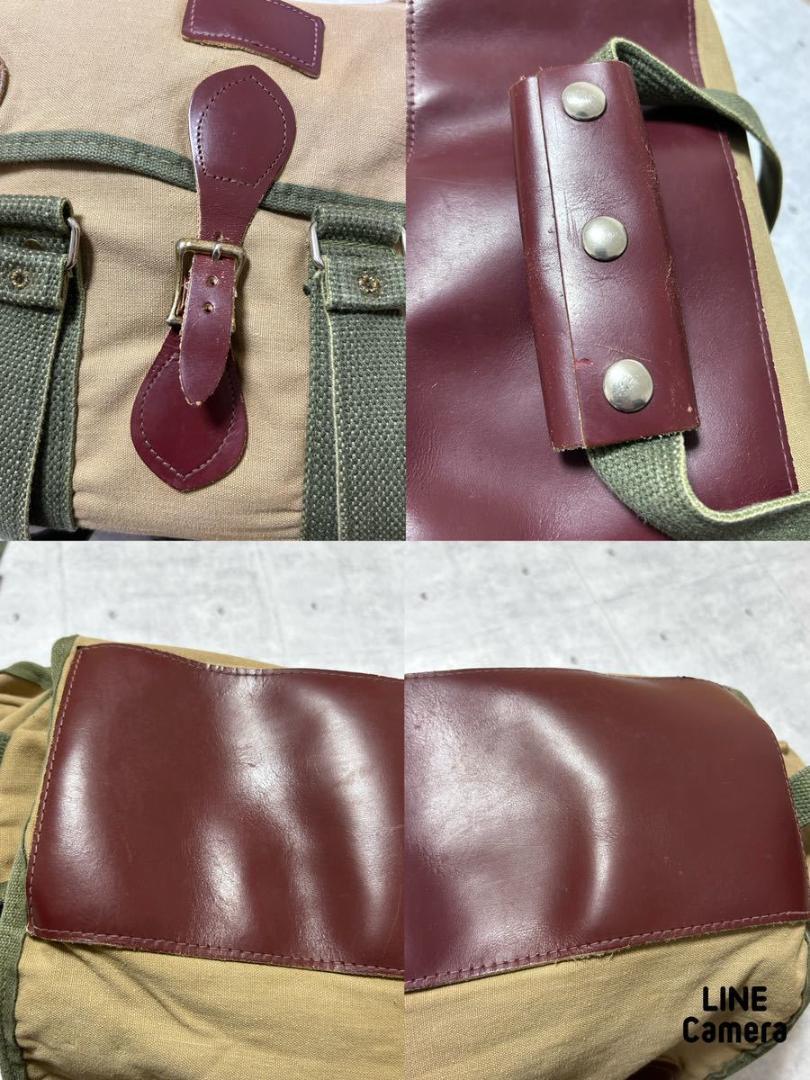 60s 美品 ORVIS フィッシングバッグ ブラス ファルコン ジッパー 60s Good Condition ORVIS Fishing Bag Brass Falcon Zipper | eBay