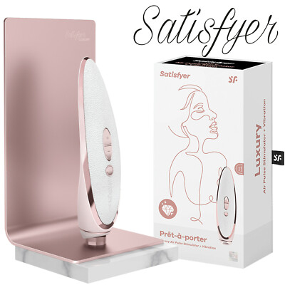 #ad Satisfyer Pret a porter Air Pulse Stimulator Vibration Luxury Sucks Clit Vibe EUR 99.90