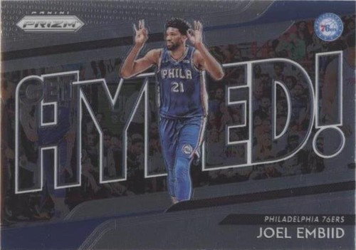 2018-19 Panini Prizm Joel Embiid Green Parallel #259 - 76ers | eBay
