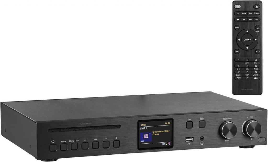 Thumbnail - Vr-radio Irs-715 Digitaler Wlan-hifi-tuner Mit Internetradio, Dab+,