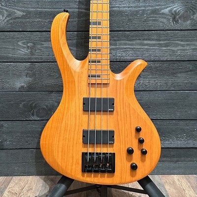 Schecter Riot-4 Session 4-String Electric Bass Guitar - Natural