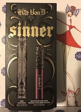 Kat Von D SINNER Everlasting Liquid Lipstick Mini Perfume Fragrance Set BNIB
