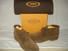 100% AUTHENTIC NEW MEN TODS BROWN SUEDE 2 EYE CHUKKA BOOTS UK 10/US 11 D — photo 5
