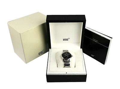MONTBLANC TIMEWALKER RETROGRADE STEEL 42 mm AUTOMATIC WATCH 103095