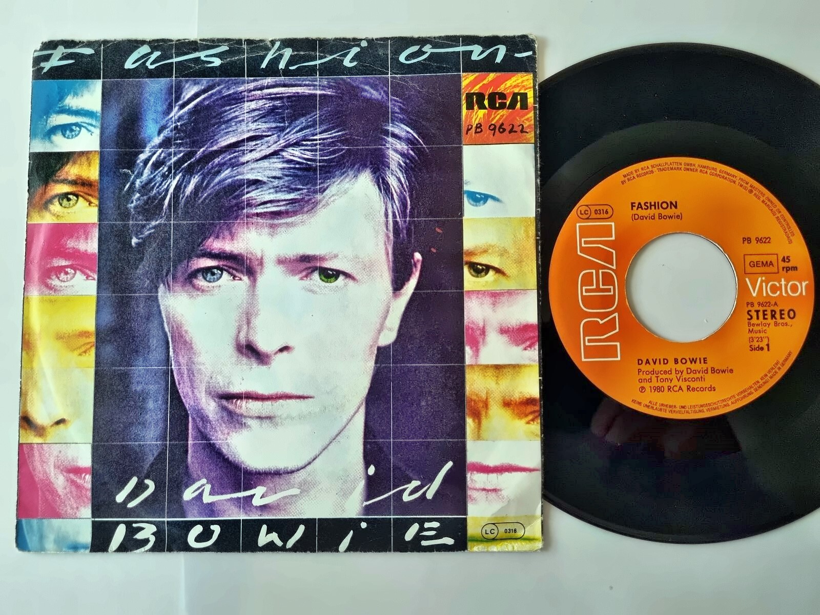 David Bowie - Fashion 7'' Vinyl Germany