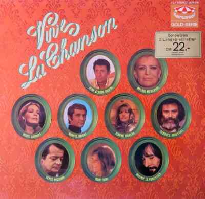 2xLP Jean Claude Pascal / Melina Mercouri / Marie Laforet a.o. Vive La Chanson