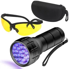 Air Conditioner Leak Detector Tool AC Leak Detector Kit UV Light for AC UV Dye