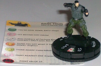 BANE THUG #008 Batman: Arkham Origins DC Heroclix