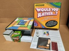 Would You Rather Board Game Zobmondo (Sealed Parts, Never Used) Complete 2003