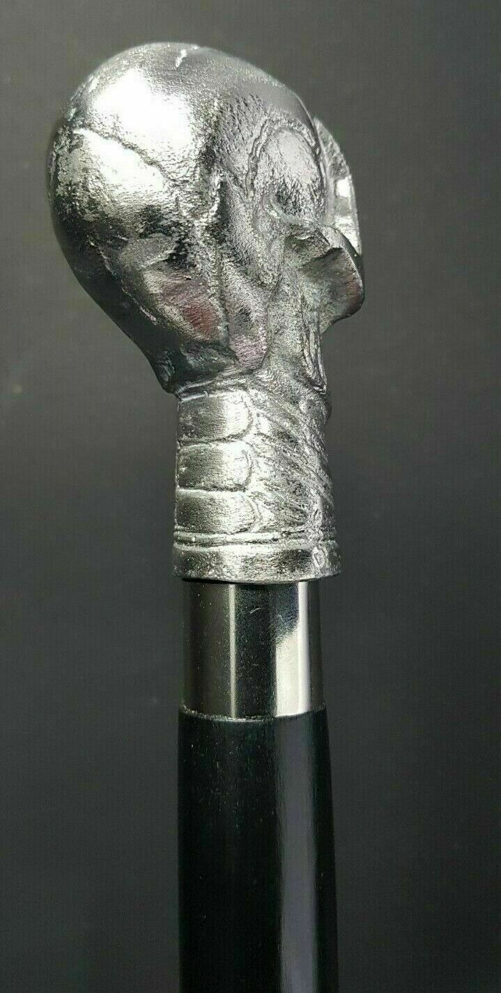 DANGER SKULL HEAD HANDLE SOLID Nautical Wooden Wa… - image 5