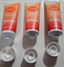 3 LUME Whole Body Deodorant Invisible Cream Clean Tangerine 3.0 Oz.