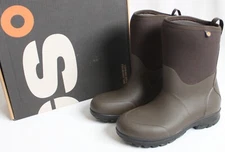 BOGS Mens Size 7 Sauvie Basin Brown Insulated Rain/Snow Boots 72814-249 Rebound