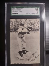 1959 YOO-HOO TONEY KUBEK YANKEES (Without Tab) GRADED SGC 60 EXCELLENT 5 RARE!