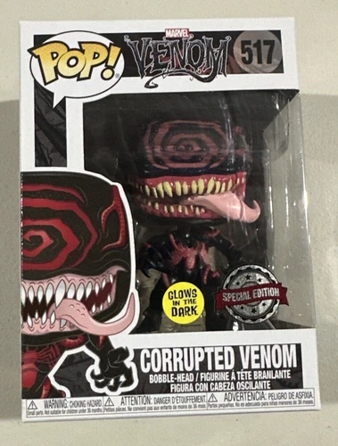 Venom - Corrupted Venom Glow in the Dark Pop! Vinyl Figure #517