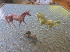Lot Of 3 Breyer Unicorns 4” And Smaller