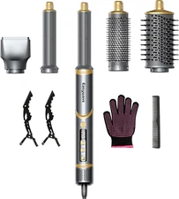 Air Wrap Hair Styler: Flexible 5 in 1 Air Styling & Drying System, Professional