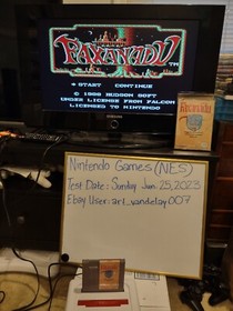 Faxanadu - (NES, 1989) *CIB w/ Poster + Case Protector* VGC* Tested! VINTAGE!