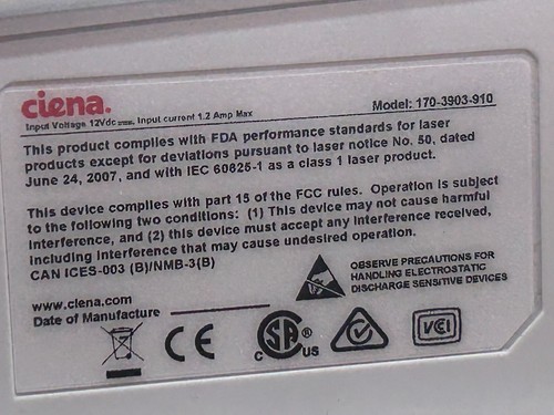 Ciena Demarcation Switch 3903x 170 3903 910 - Picture 6 of 7