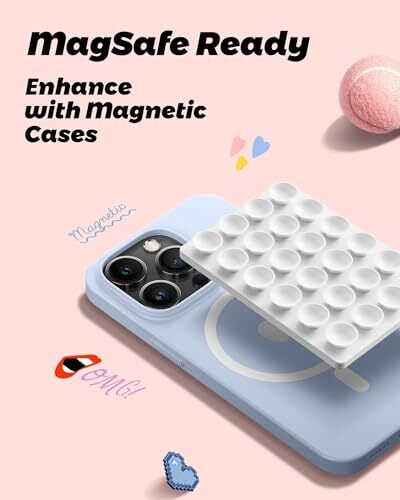 for MagSafe Sticky Octo Suction Buddy Phone Mount Stocking Stuffers for White - Picture 3 of 7